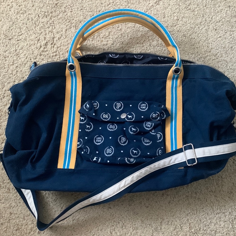 Vintage Victoria secret Pink duffel bag